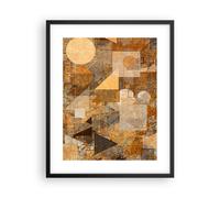 Affiche Poster 40x50cm Tableaux Image L'Abstraction Chiffres Géométrique Art