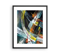 Affiche Poster 40x50cm Tableaux Image L'Abstraction Graffiti Coloré Wall Art