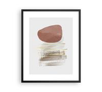 Affiche Poster 40x50cm Tableaux Image Photo Abstraction Bohème Morceau Wall Art