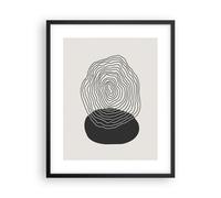 Affiche Poster 40x50cm Tableaux Image Photo Abstraction Tache Bocaux Wall Art
