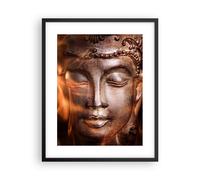Affiche Poster 40x50cm Tableaux Image Photo Bouddha statue mystère Wall Art
