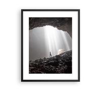 Affiche Poster 40x50cm Tableaux Image Photo Cave Aube Femme Wall Art Decoration