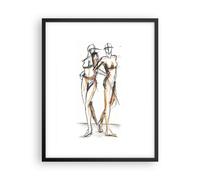 Affiche Poster 40x50cm Tableaux Image Photo Dessin Design Mode Wall Art