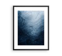 Affiche Poster 40x50cm Tableaux Image Photo Eau Bleu Peinture Wall Art