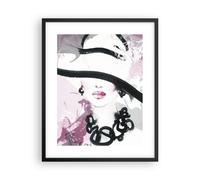 Affiche Poster 40x50cm Tableaux Image Photo femme abstraction Wall Art