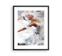 Affiche Poster 40x50cm Tableaux Image Photo Femme danse ballet corps Wall Art