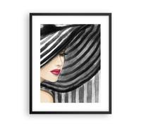 Affiche Poster 40x50cm Tableaux Image Photo femme style mode Wall Art Decoration