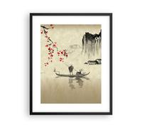 Affiche Poster 40x50cm Tableaux Image Photo Fleur Cerises Japon Wall Art