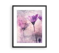 Affiche Poster 40x50cm Tableaux Image Photo Fleurs Rose Vintage Wall Art