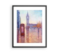 Affiche Poster 40x50cm Tableaux Image Photo Grand Ben Parapluie Wall Art