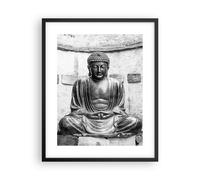 Affiche Poster 40x50cm Tableaux Image Photo Japonais Bouddha Statue Wall Art