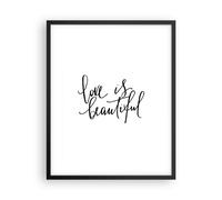 Affiche Poster 40x50cm Tableaux Image Photo La vie est belle Wall Art Decoration