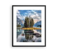 Affiche Poster 40x50cm Tableaux Image Photo Lac Paysage Nature Wall Art