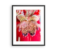 Affiche Poster 40x50cm Tableaux Image Photo Mains Oriental Patterns Wall Art