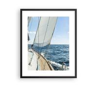 Affiche Poster 40x50cm Tableaux Image Photo mer croisière voile Wall Art