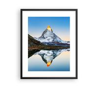 Affiche Poster 40x50cm Tableaux Image Photo Montagnes Pic Cervin Wall Art