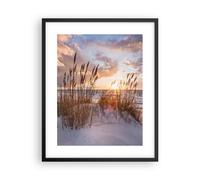 Affiche Poster 40x50cm Tableaux Image Photo Ouest sur la plage Wall Art