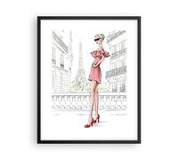 Affiche Poster 40x50cm Tableaux Image Photo Paris Tour Eiffel Wall Art