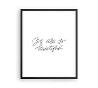 Affiche Poster 40x50cm Tableaux Image Photo Tu es tellement beau Wall Art