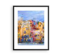Affiche Poster 40x50cm Tableaux Image Photo vieille ville immeuble Wall Art