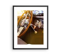 Affiche Poster 40x50cm Tableaux Image Photo Voiture Rétro Millésime Wall Art