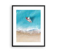 Affiche Poster 40x50cm Tableaux Image Photo Yacht Été Mer Wall Art Decoration