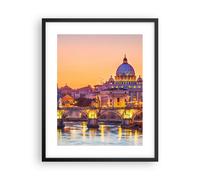 Affiche Poster 40x50cm Tableaux Image Rome Italie basilique histoire Wall Art