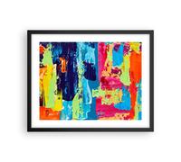 Affiche Poster 50x40cm Tableaux Image Abstraction conception graphiques Art