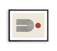 Affiche Poster 50x40cm Tableaux Image Photo Abstraction Graphisme Lignes Art