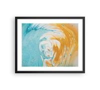 Affiche Poster 50x40cm Tableaux Image Photo Abstraction Renversé Peintures Art