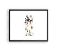 Affiche Poster 50x40cm Tableaux Image Photo Dessin Design Mode Wall Art