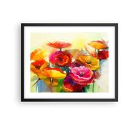 Affiche Poster 50x40cm Tableaux Image Photo Fleurs Printemps Flore Jardin Art