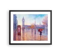 Affiche Poster 50x40cm Tableaux Image Photo Grand Ben Parapluie Wall Art