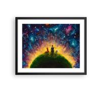 Affiche Poster 50x40cm Tableaux Image Photo homme nature Wall Art Decoration