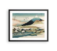 Affiche Poster 50x40cm Tableaux Image Photo Japon Grues Image Wall Art