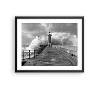 Affiche Poster 50x40cm Tableaux Image Photo Lanterne Mer Portugal Wall Art