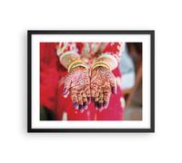 Affiche Poster 50x40cm Tableaux Image Photo Mains Oriental Patterns Wall Art