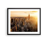Affiche Poster 50x40cm Tableaux Image Photo New York gratte-ciel manhattan Art