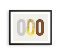 Affiche Poster 50x40cm Tableaux Image Photo Ovale Tapis Roulant Abstraction Art