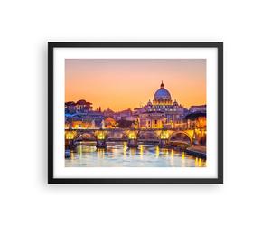 Affiche Poster 50x40cm Tableaux Image Photo Rome Italie basilique histoire Art