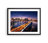 Affiche Poster 50x40cm Tableaux Image Photo Usa america new york manhattan Art