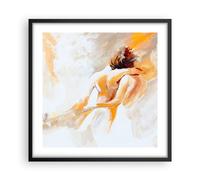 Affiche Poster 50x50cm Tableaux Image Caractère l'amitié l'amour le mariage Art
