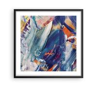 Affiche Poster 50x50cm Tableaux Image Les couleurs la peinture l'abstraction Art