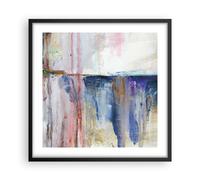 Affiche Poster 50x50cm Tableaux Image Photo Abstraction Peintures Huile Wall Art