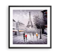 Affiche Poster 50x50cm Tableaux Image Photo Architecture paris eiffle france Art