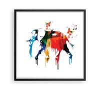Affiche Poster 50x50cm Tableaux Image Photo Éléphant faune imaginaire Wall Art