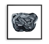 Affiche Poster 50x50cm Tableaux Image Photo L'Abstraction Black Flou Wall Art