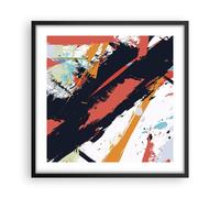 Affiche Poster 50x50cm Tableaux Image Photo L'Abstraction Graffiti Moderne Art