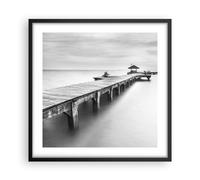 Affiche Poster 50x50cm Tableaux Image Photo Thaïlande baie plage pont Wall Art