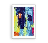Affiche Poster 50x70cm Tableaux Image Abstraction conception graphiques Wall Art